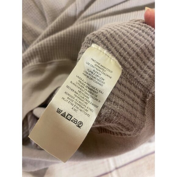 We The Free Women's Thermal Autumn Knit Long Sleeve Sweater - Large - Picture 12 of 13